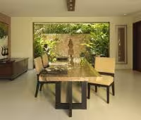 Villa Sakti, Zona de comedor