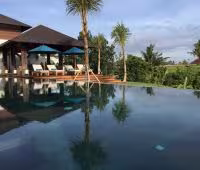 Villa Ambalama, Piscina infinita